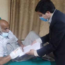 Dr Govinda KC breaks his fast after Saturday midnight deal with government