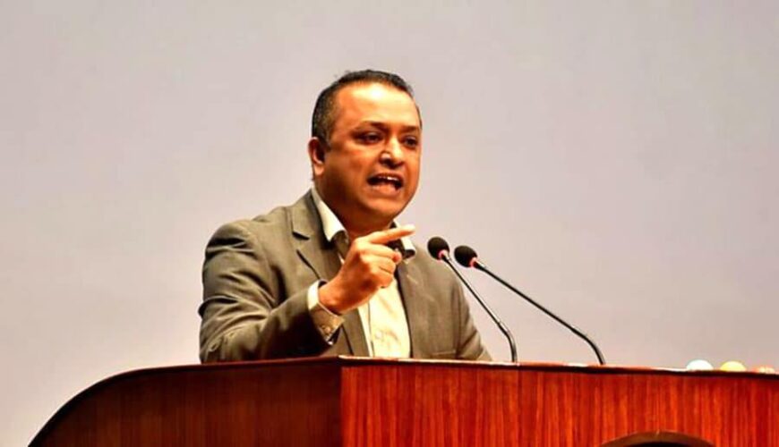 भाषा परीक्षा पास गरेर पनि कोरिया जान नपाएकाको जानकारी संसदलाई दिन गगन थापाको माग