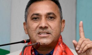 एमाले काम नगर्ने गफ ठुला गर्ने  पार्टीः विश्वप्रकाश शर्मा