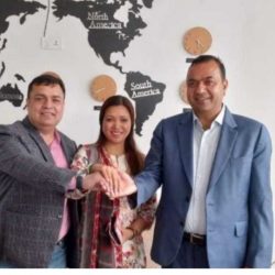 एनआरएनको अध्यक्षमा अालाे पालाे  ६/६ महिना नेतृत्व गर्ने गरि तीन जनाको नाम घोषणा
