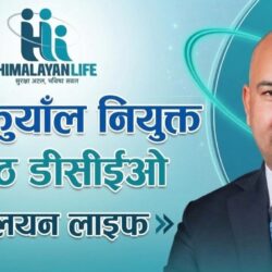 हिमालयन लाइफको सिनियर डेपुटी सीईओमा कबि फुयाँल नियुक्त, कामु सीईओको जिम्मेवारी